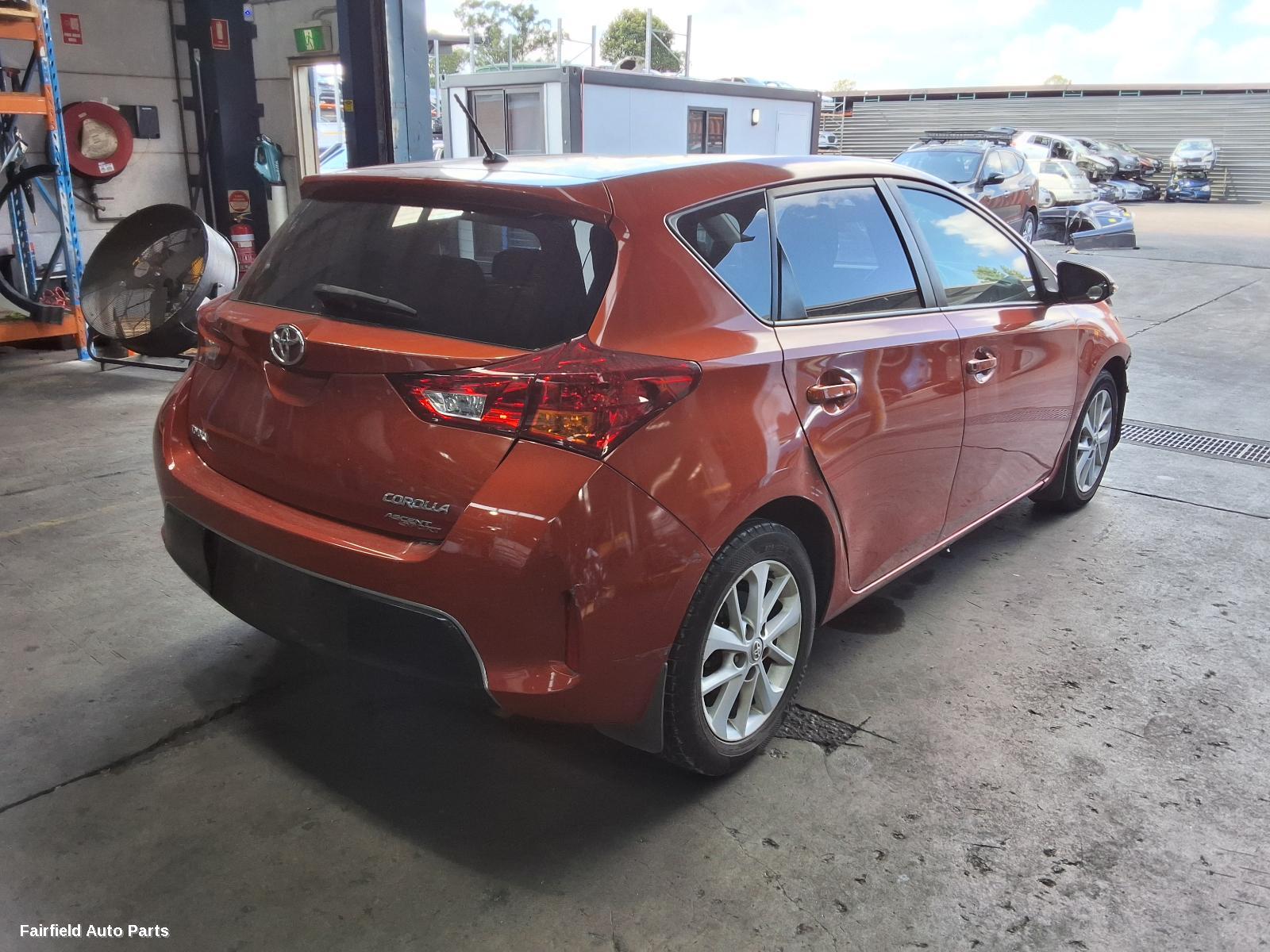 2012 Toyota Corolla Left Taillight