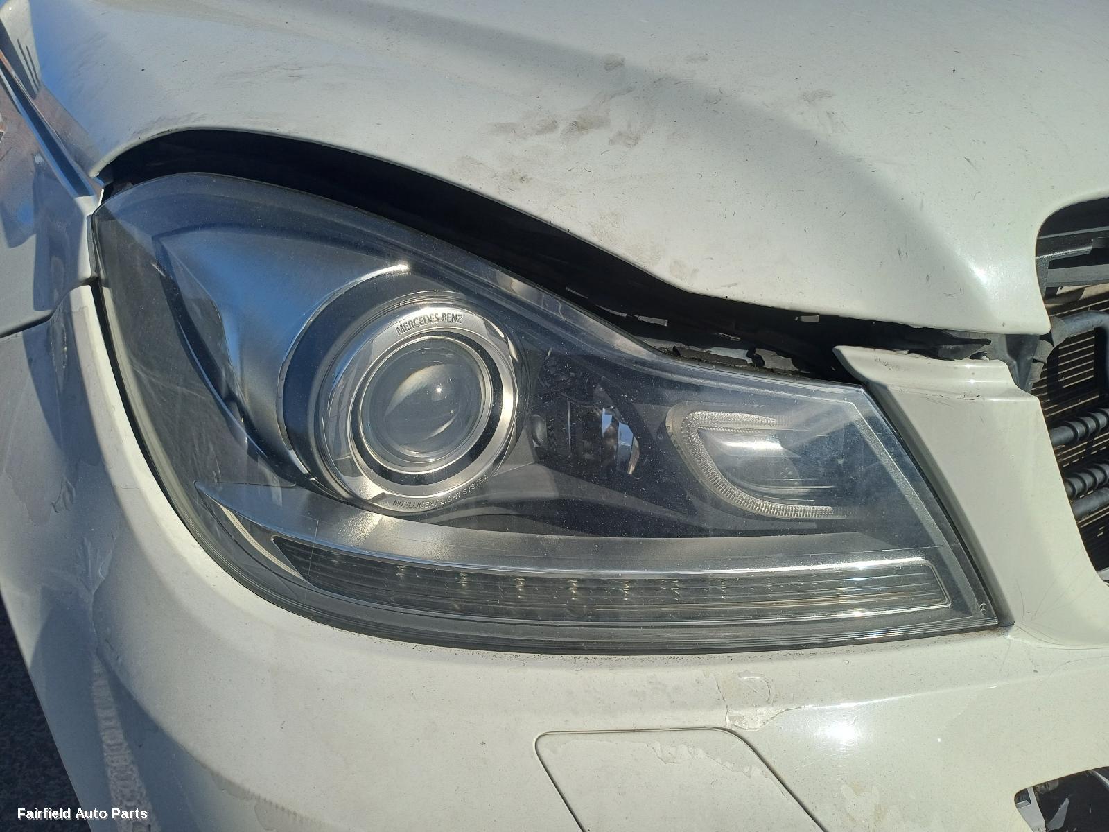2011 Mercedes C Class Right Headlamp