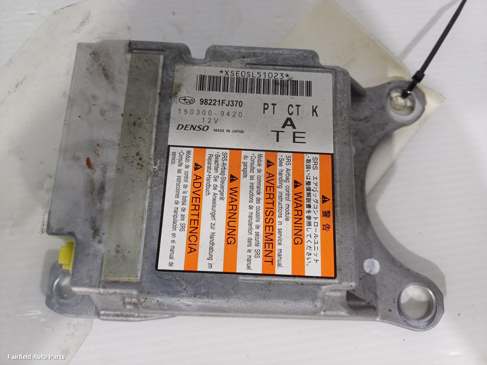 2011-2017 Subaru Impreza Airbag Module Sensor