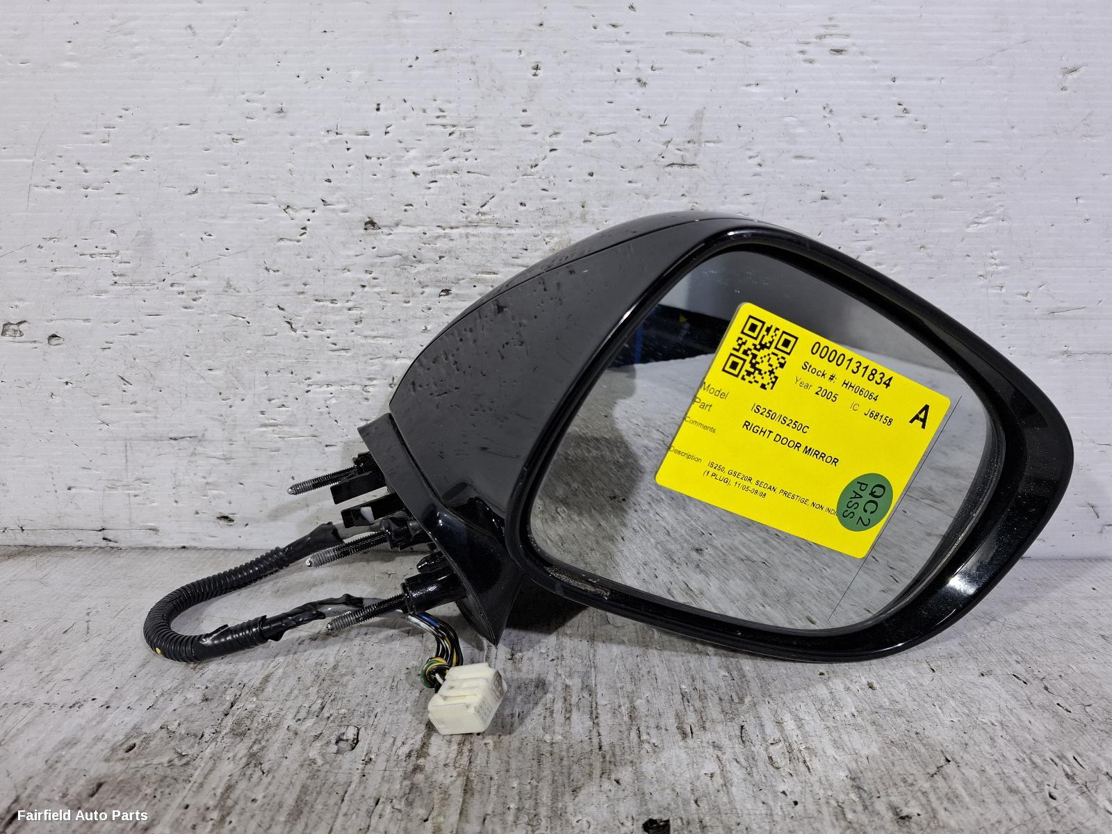 2005-2008 Lexus Is250/is250c Right Door Mirror