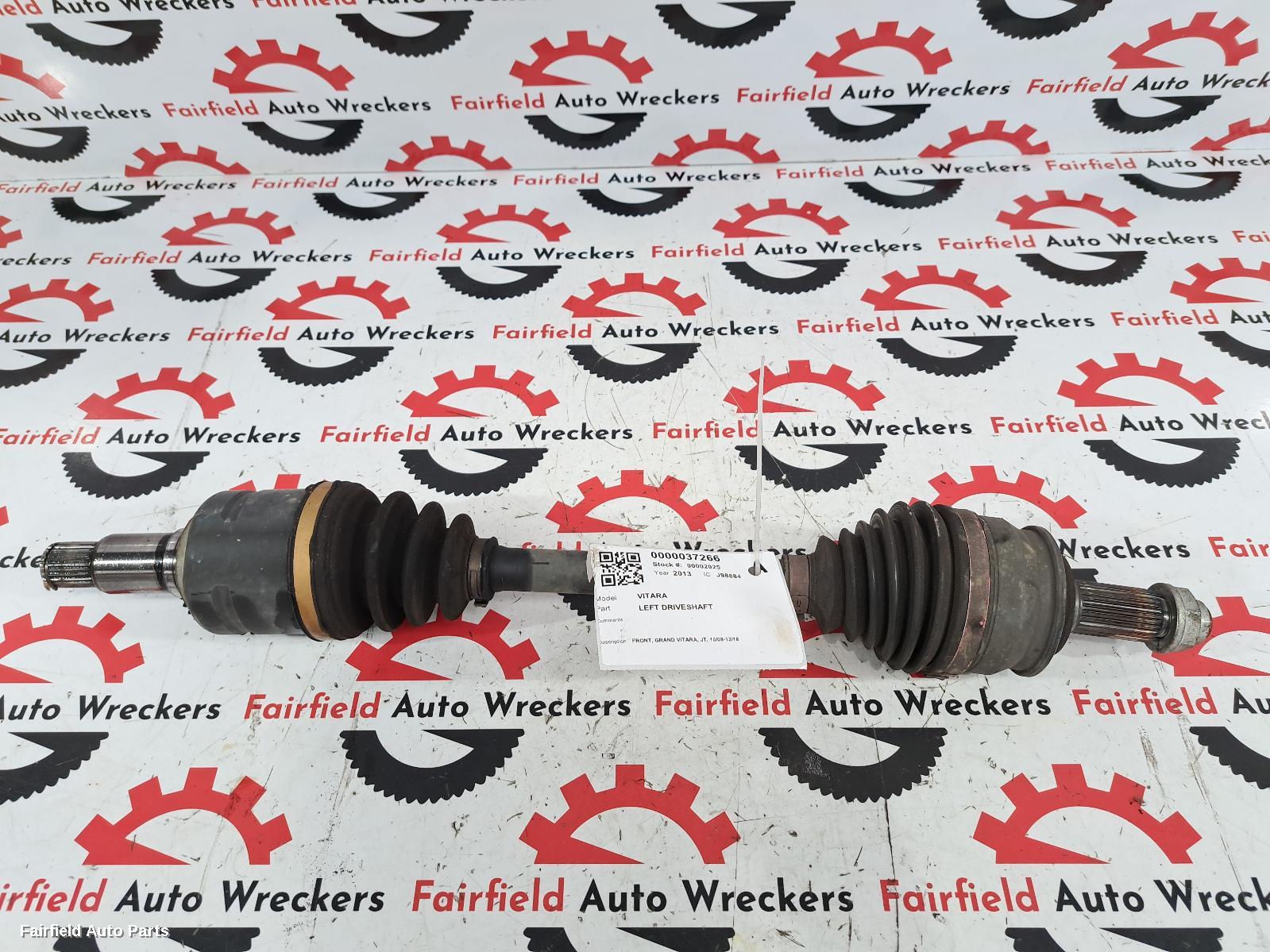 2008-2018 Suzuki Vitara Left Driveshaft