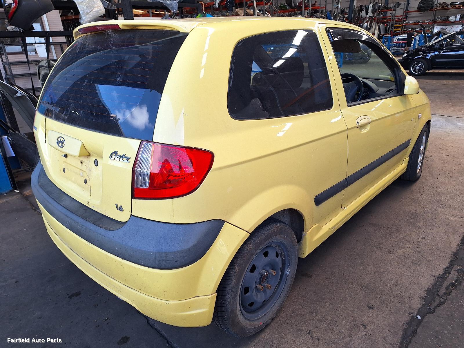 2008 Hyundai Getz Rear Spoiler