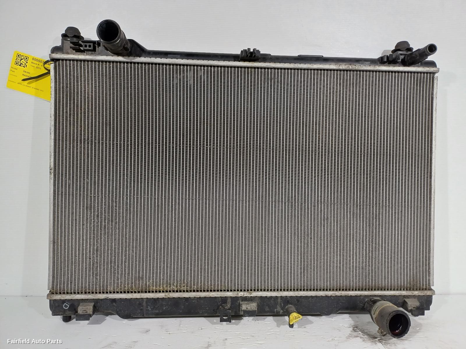 2015-2020 Lexus Gs Radiator