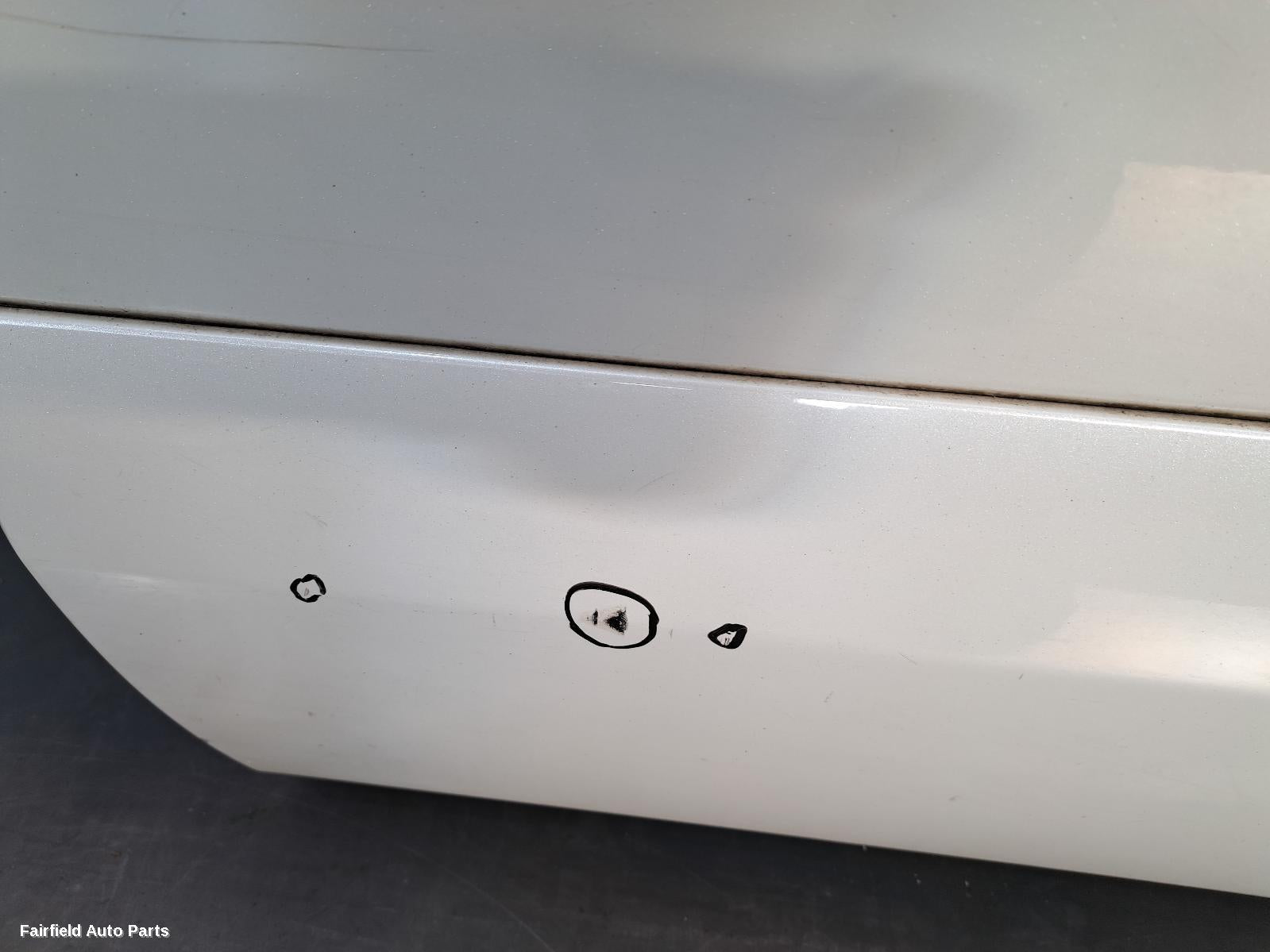 2003 Toyota Prado Left Rear Door Sliding