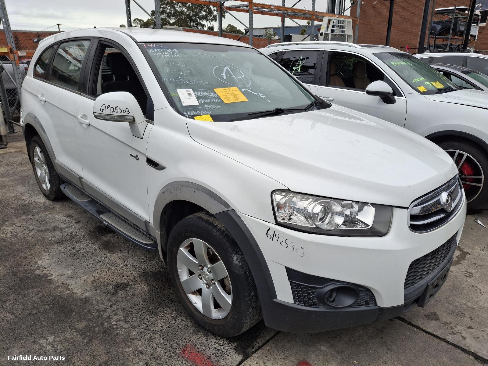 2012 Holden Captiva F Bar Reinforc Brack