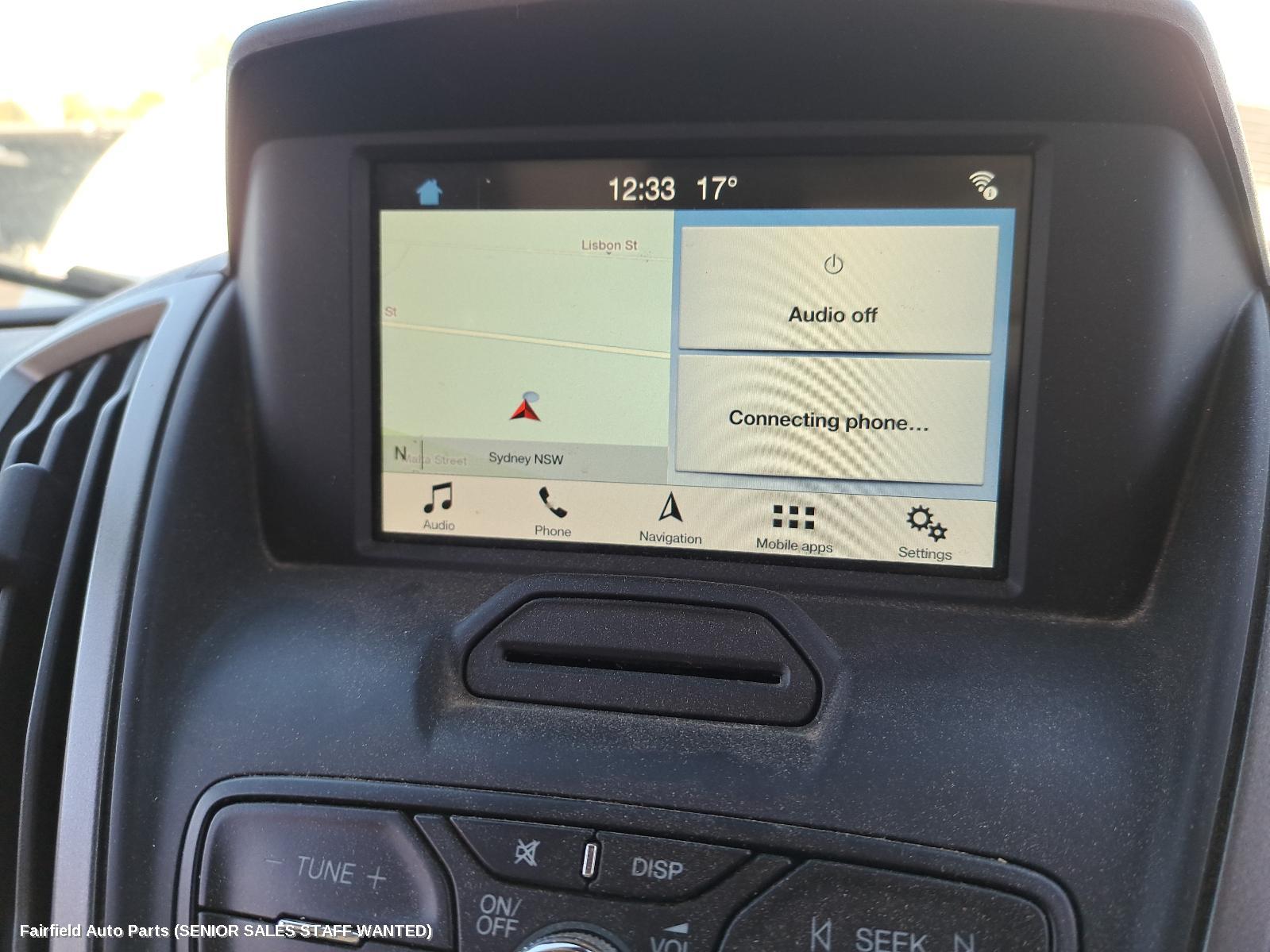 2019 Ford Transit Radio Cd Dvd Sat Tv