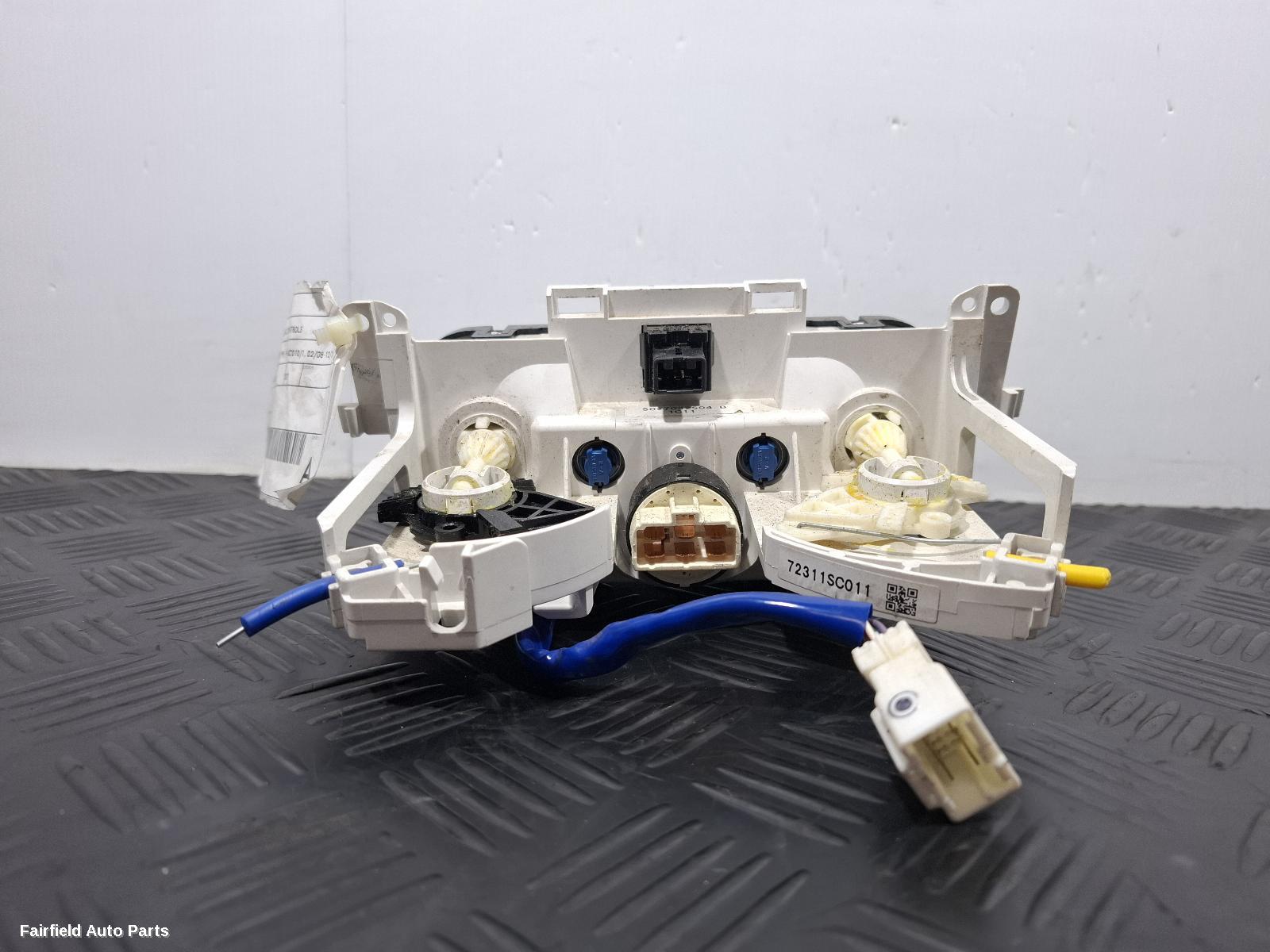 2008-2012 Subaru Forester Heater Ac Controls