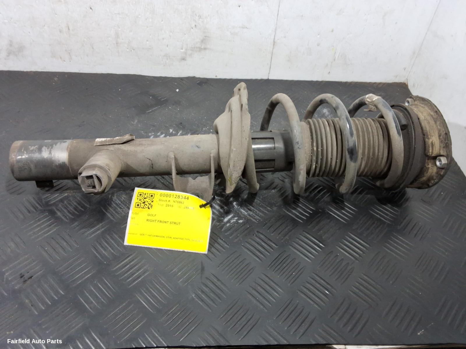 2012-2020 Volkswagen Golf Right Front Strut