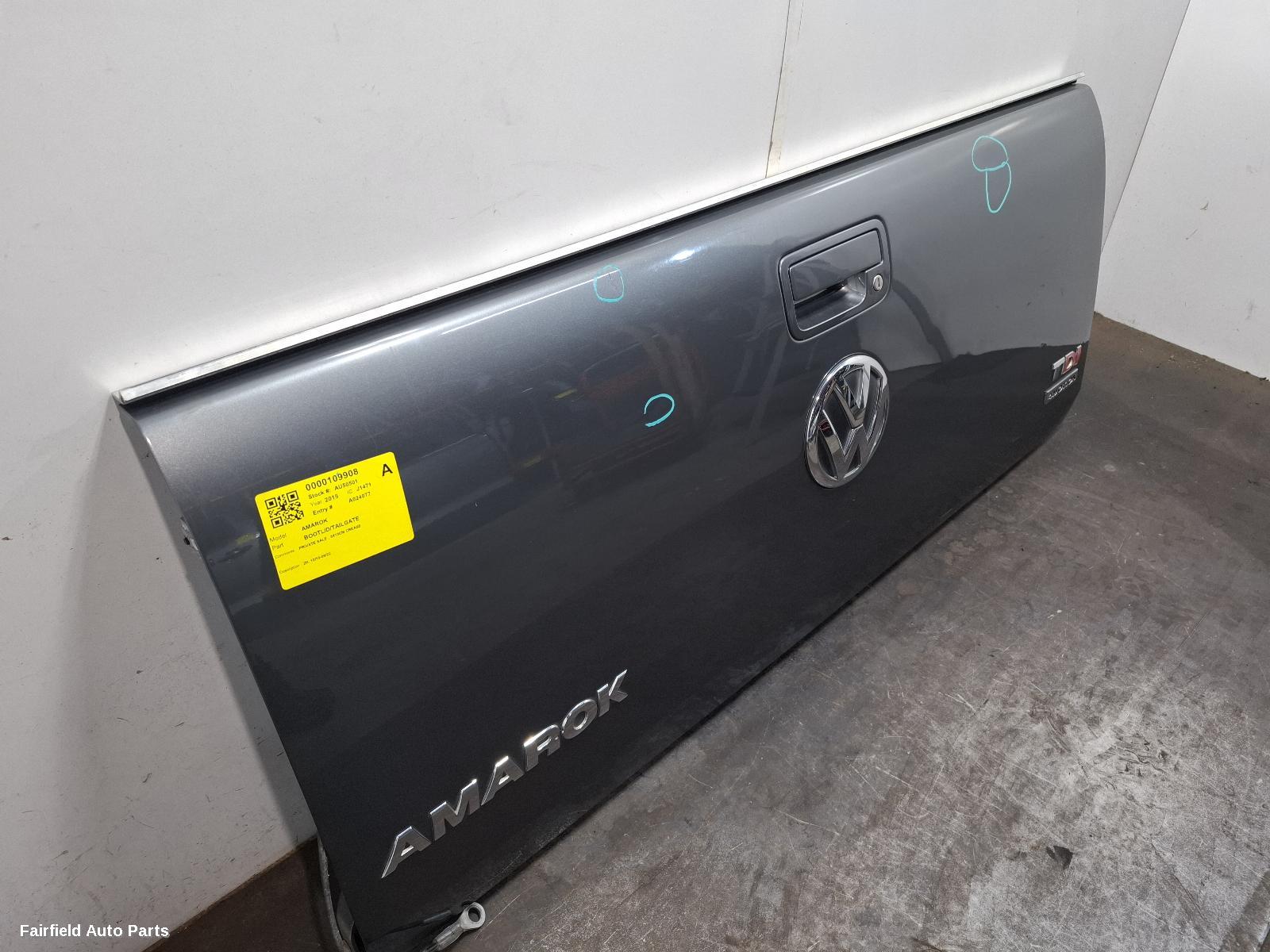 2010-2022 Volkswagen Amarok Bootlid Tailgate