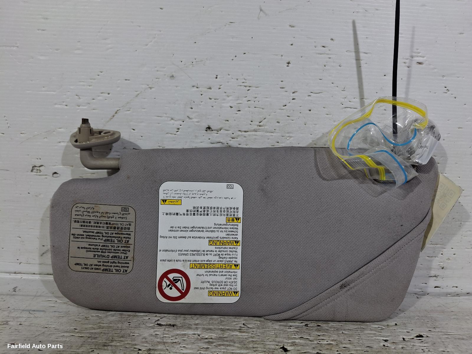 2005-2007 Subaru Impreza Sunvisor