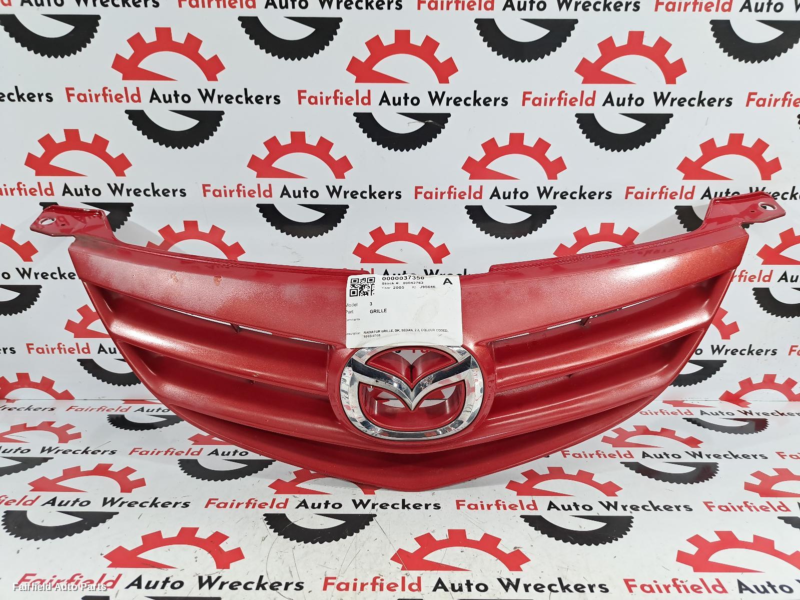 2005 Mazda 3 Grille