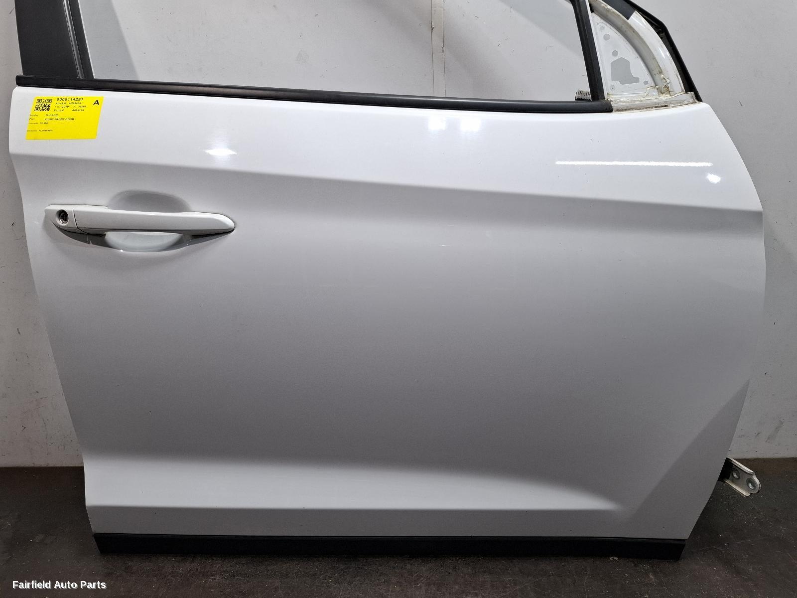 2018-2021 Hyundai Tucson Right Front Door