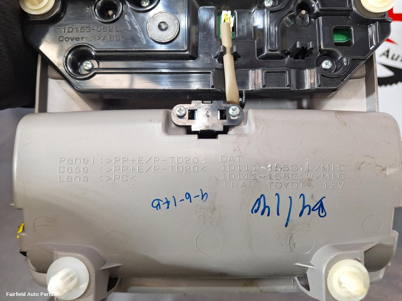 2012-2017 Toyota Aurion Courtesy Light