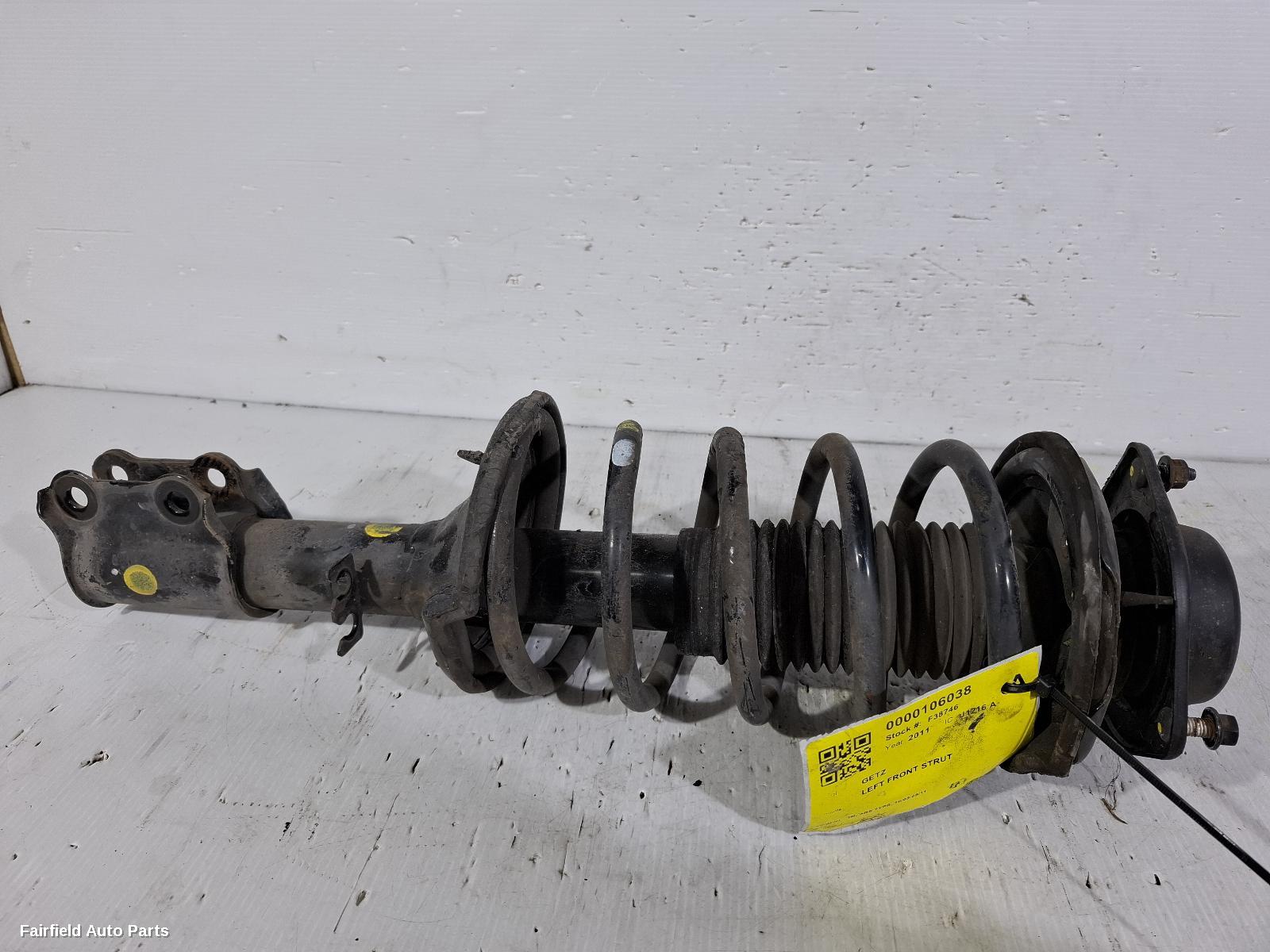 2011 Hyundai Getz Left Front Strut