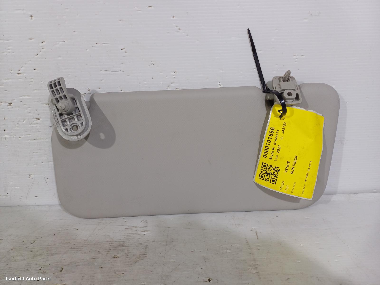 2019-2025 Hyundai Venue Sunvisor