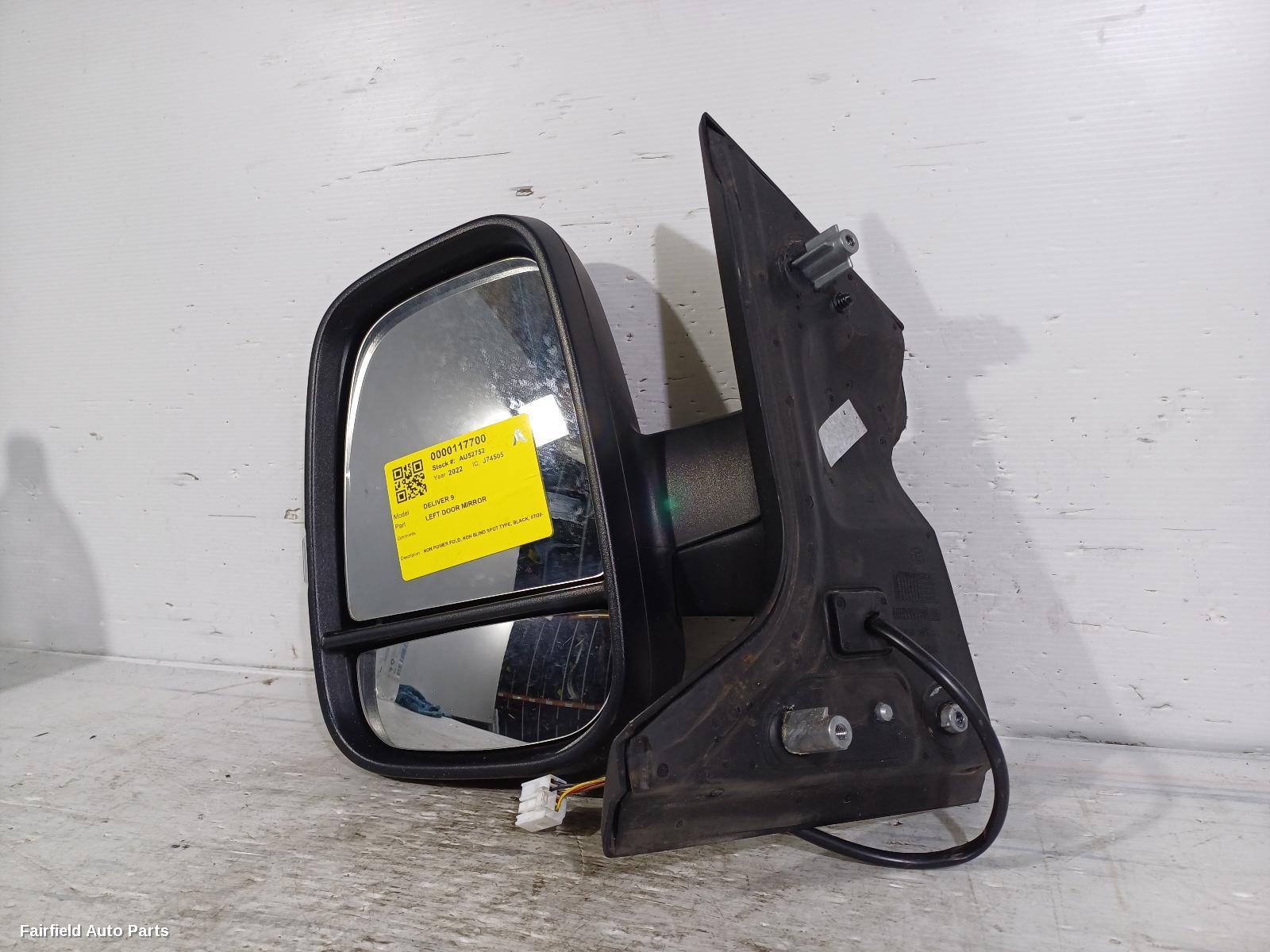 2020-2026 Ldv Deliver 9 Left Door Mirror