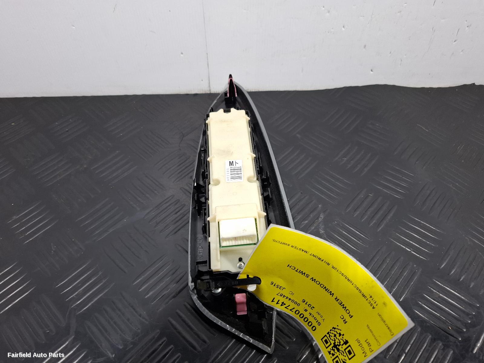 2014-2023 Lexus Rc Pwr Dr Wind Switch