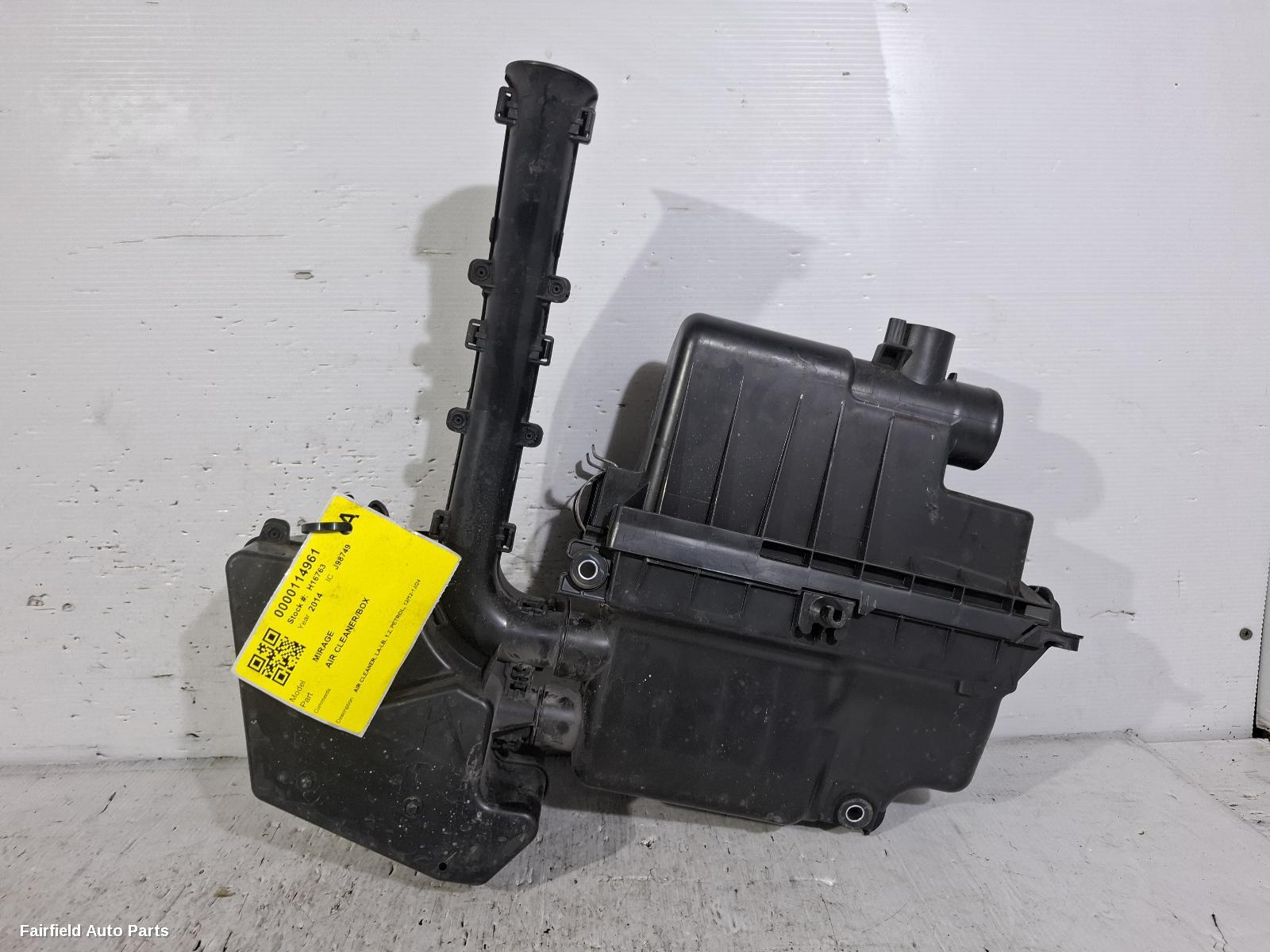 2012-2024 Mitsubishi Mirage Air Cleaner Box