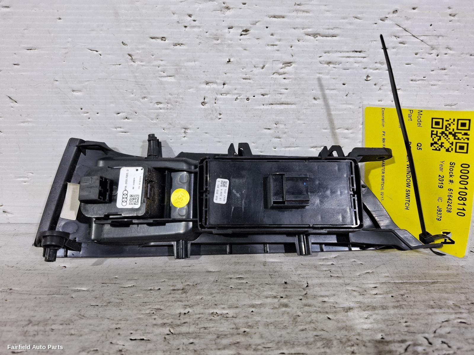 2017-2025 Audi Q5 Pwr Dr Wind Switch