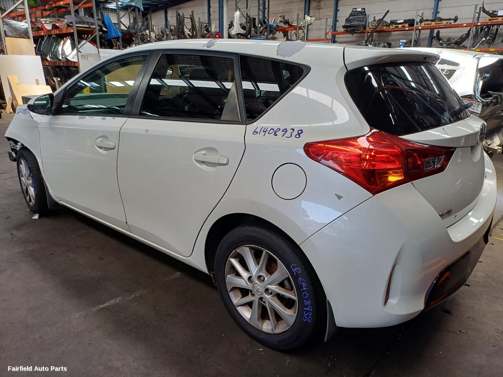 2012 Toyota Corolla Left Taillight