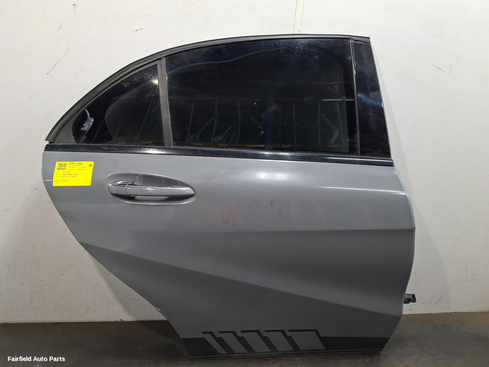 2012-2018 Mercedes A Class Right Rear Door Sliding