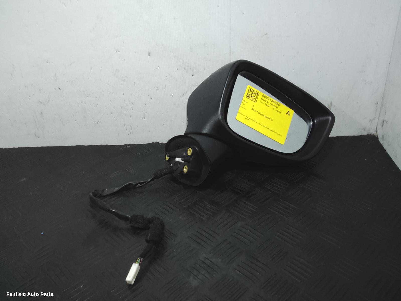 2016-2019 Mazda 3 Right Door Mirror