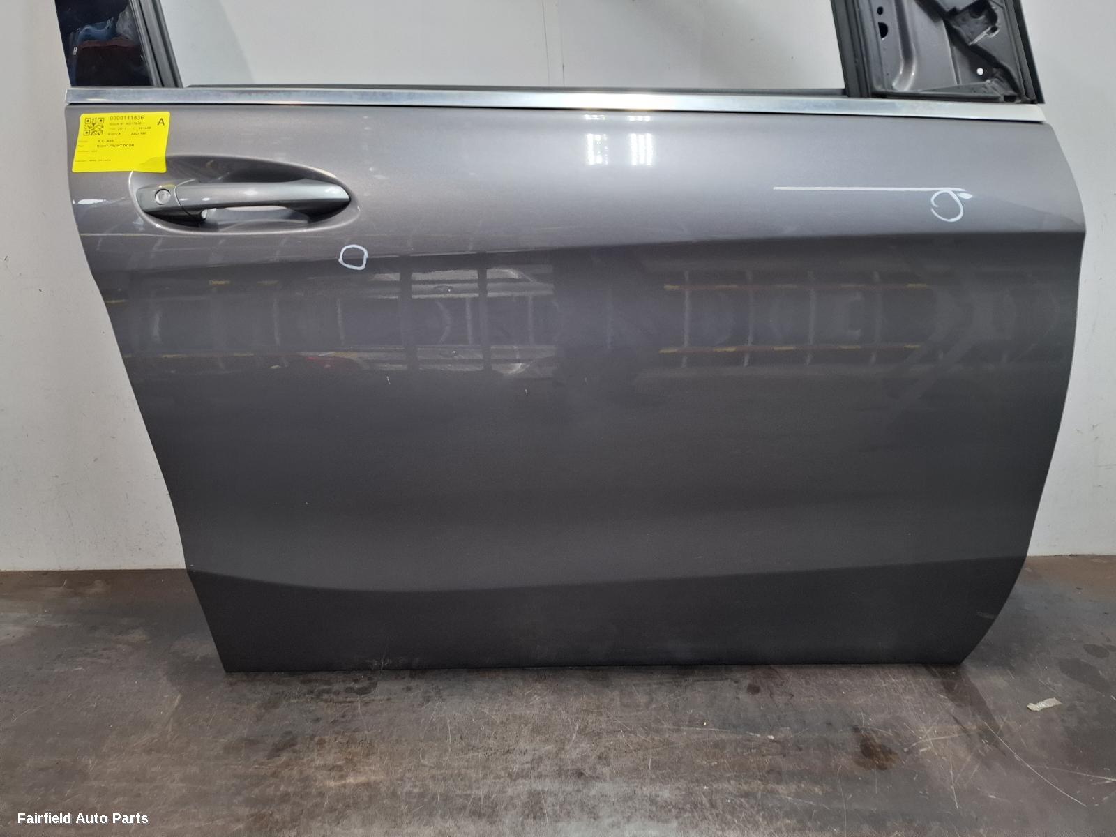 2011-2019 Mercedes B Class Right Front Door