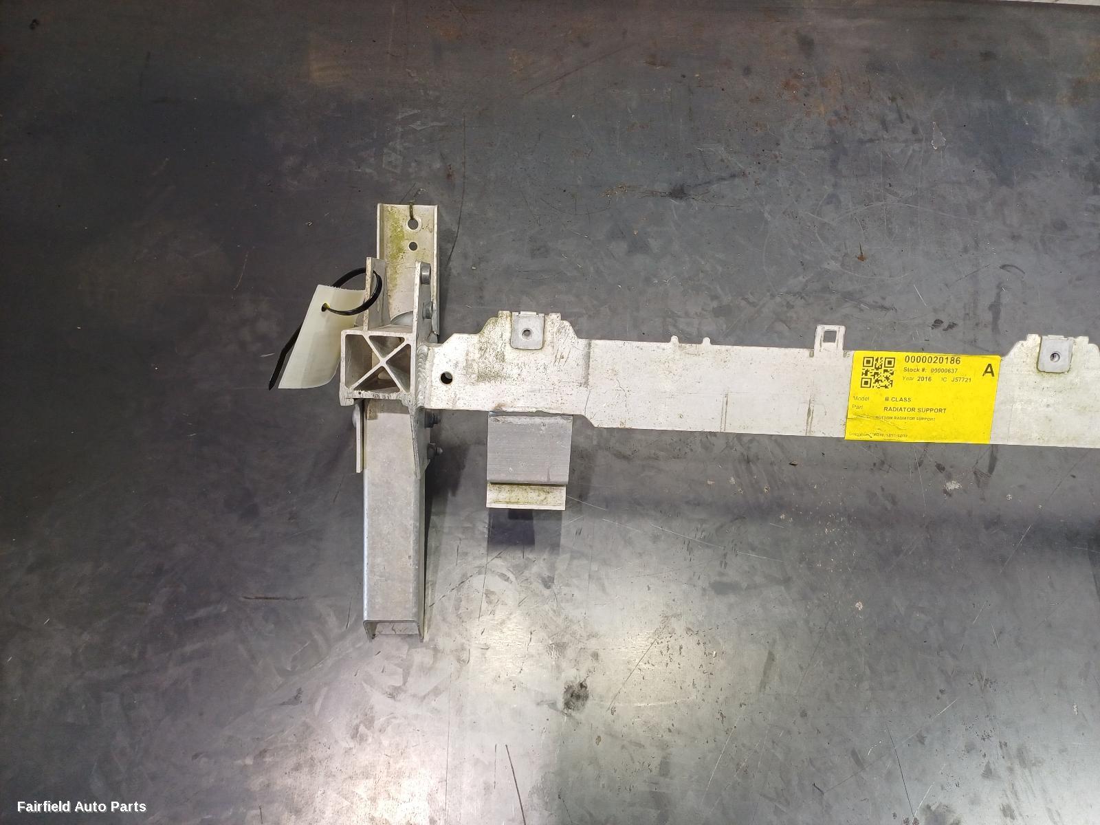 2016 Mercedes B Class Radiator Support