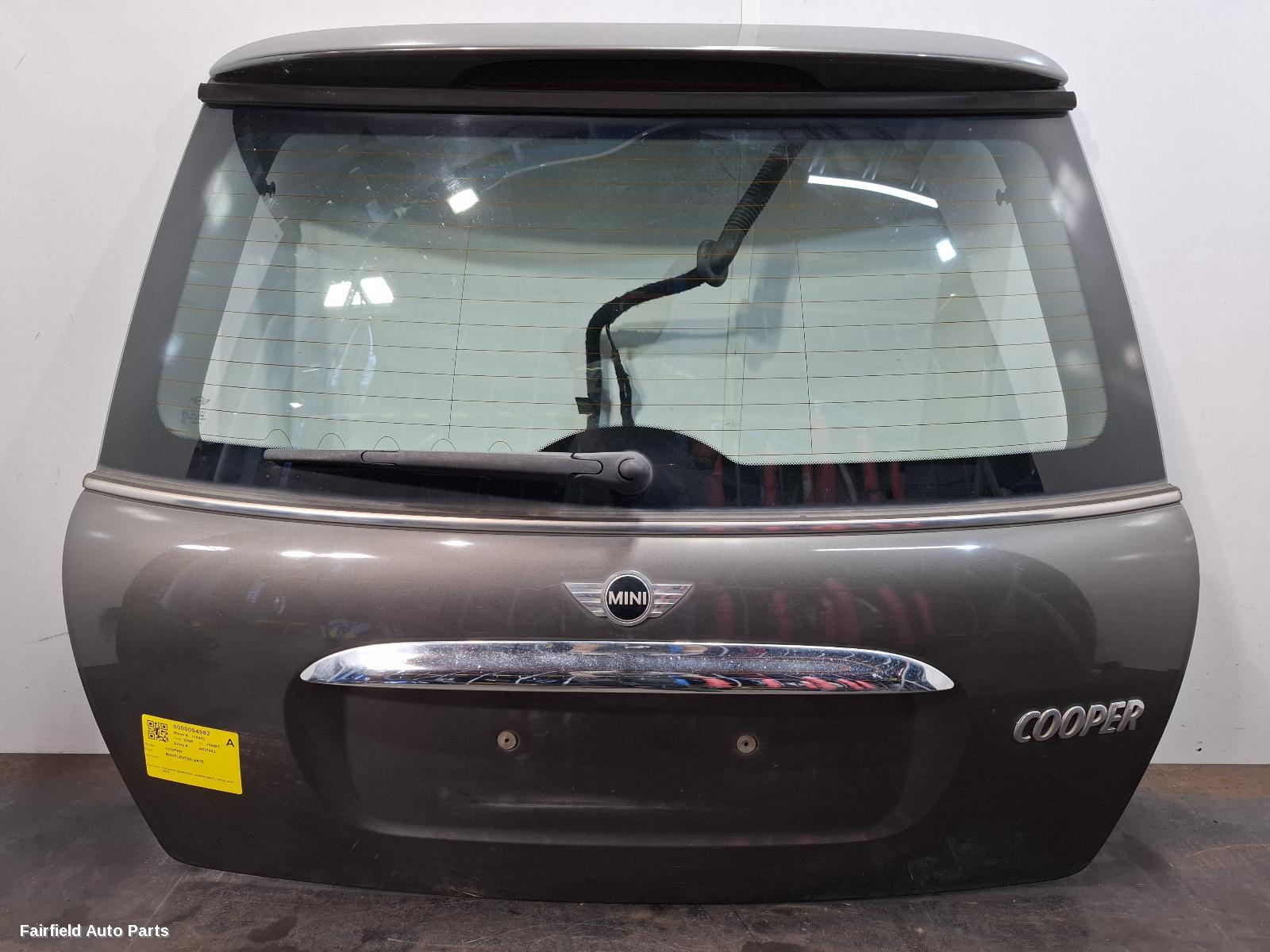 2006 Mini Cooper Bootlid Tailgate