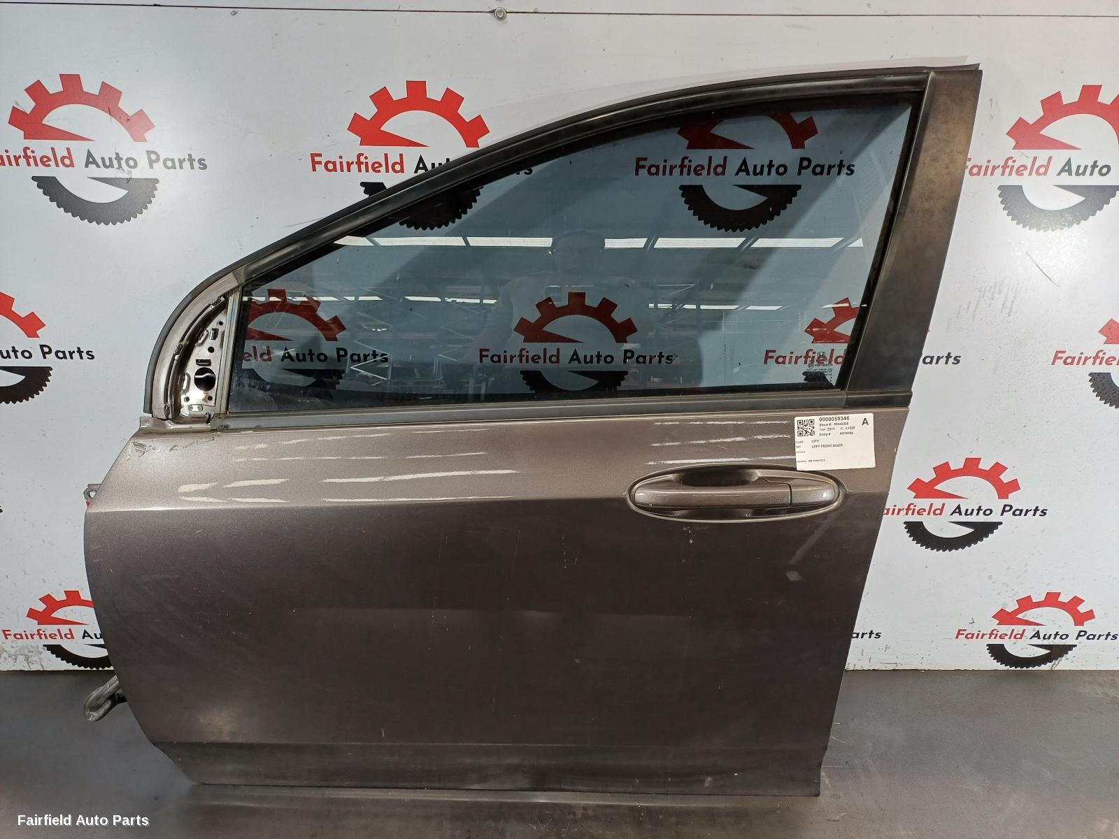 2009-2013 Honda City Left Front Door