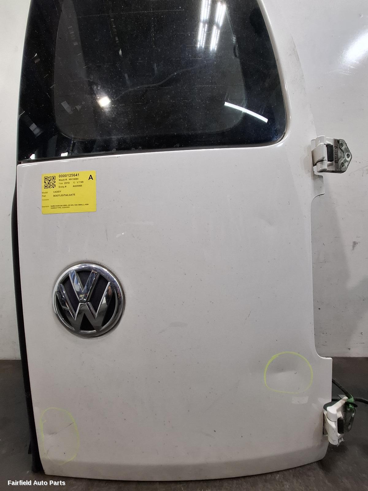 2004-2021 Volkswagen Caddy Bootlid Tailgate