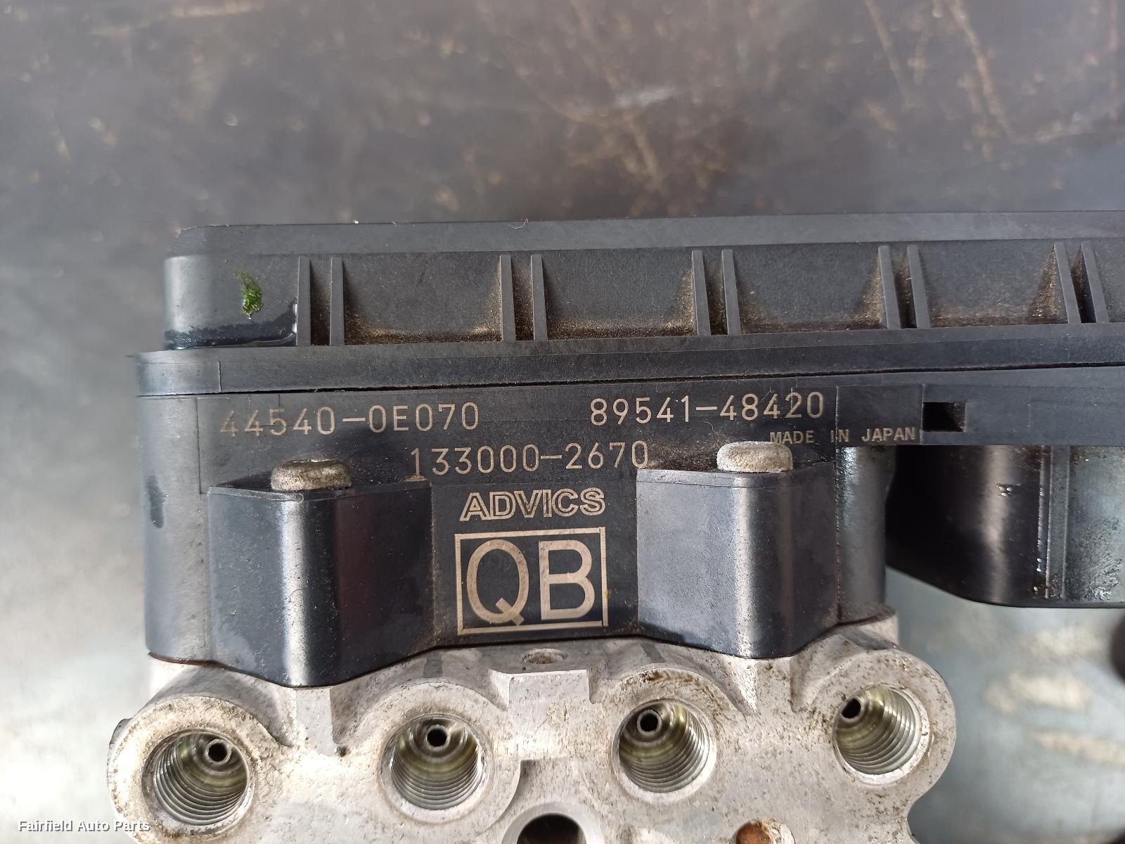 2013-2017 Toyota Kluger Abs Pump Modulator