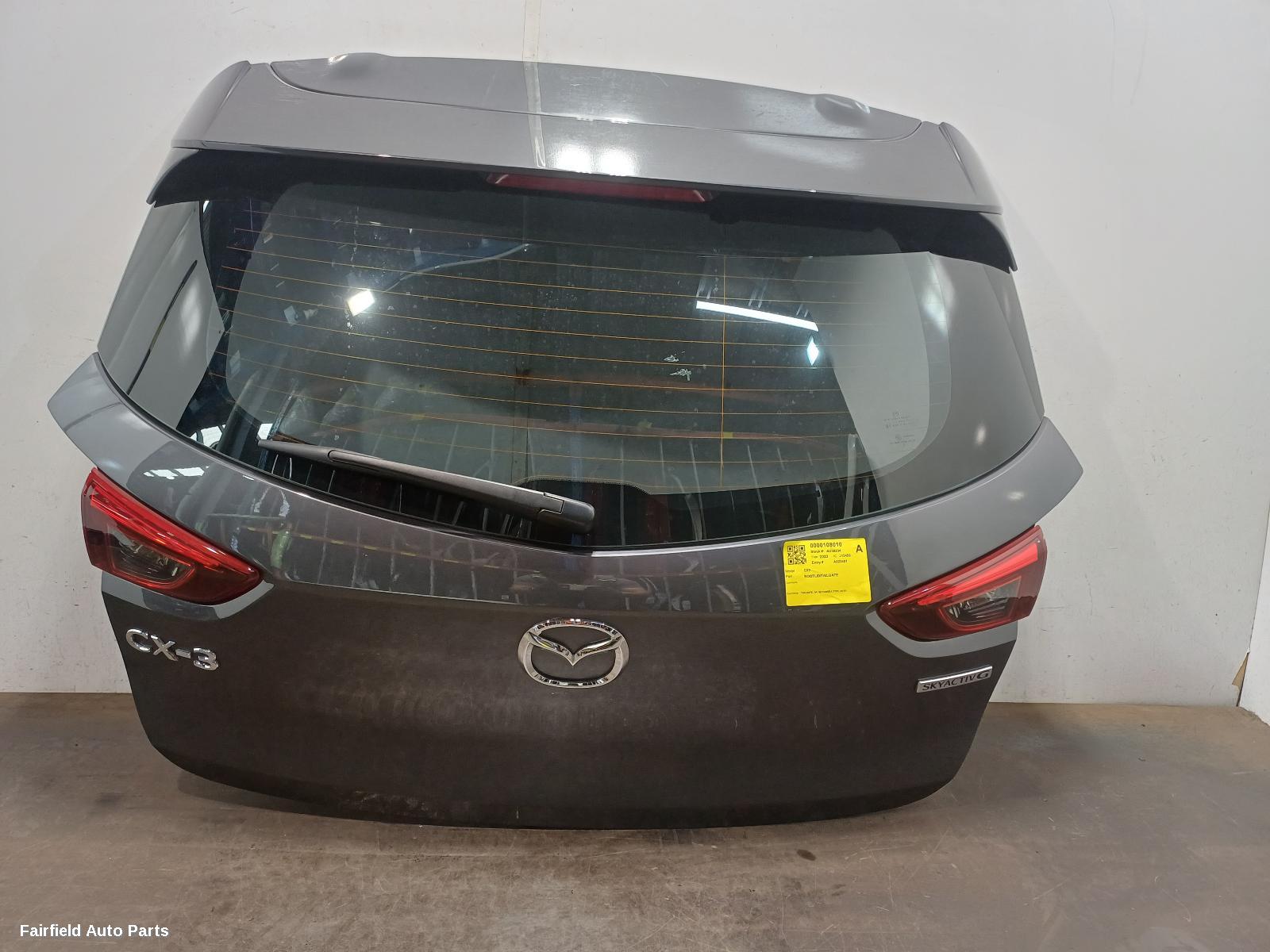 2015-2025 Mazda Cx3 Bootlid Tailgate