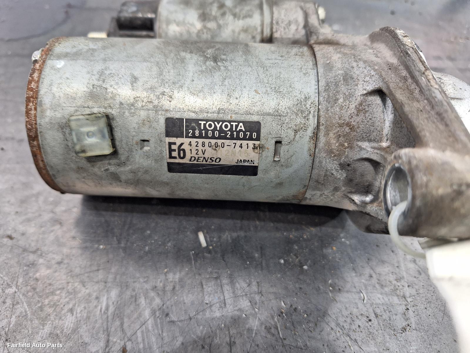 2012 Toyota Yaris Starter