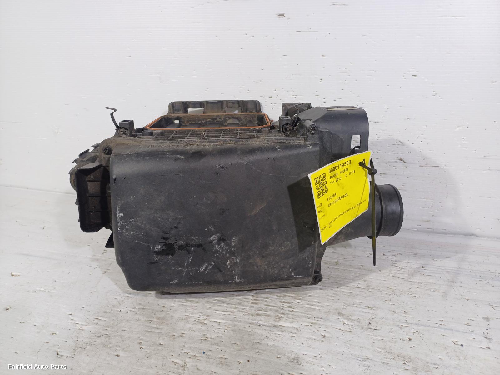 2013-2016 Mercedes E Class Air Cleaner Box