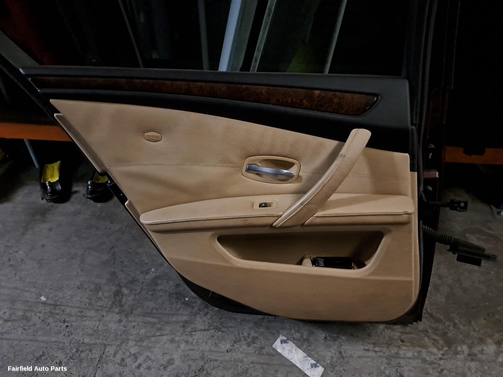 2003-2010 Bmw 5 Series Left Rear Door Sliding