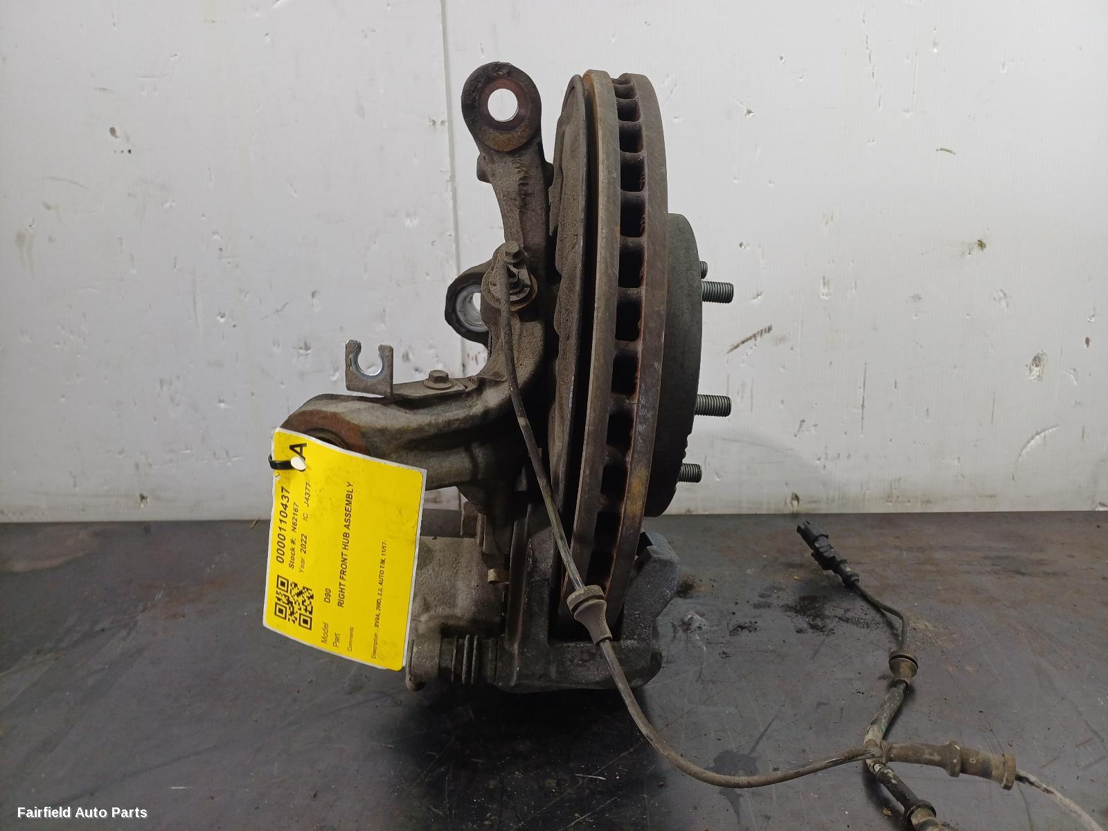 2017-2025 Ldv D90 Right Front Hub Assembly