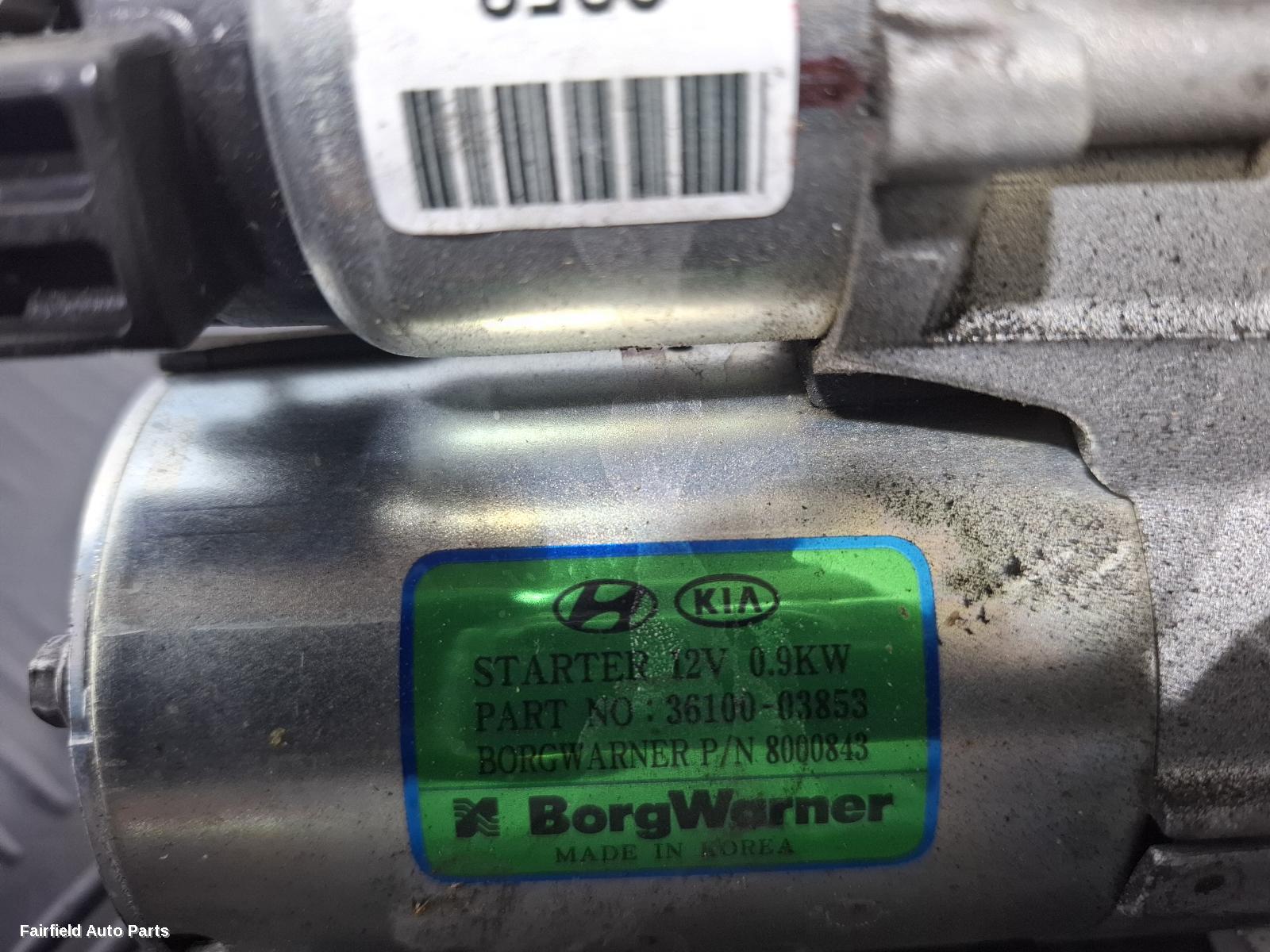 2020-2026 Kia Stonic Starter
