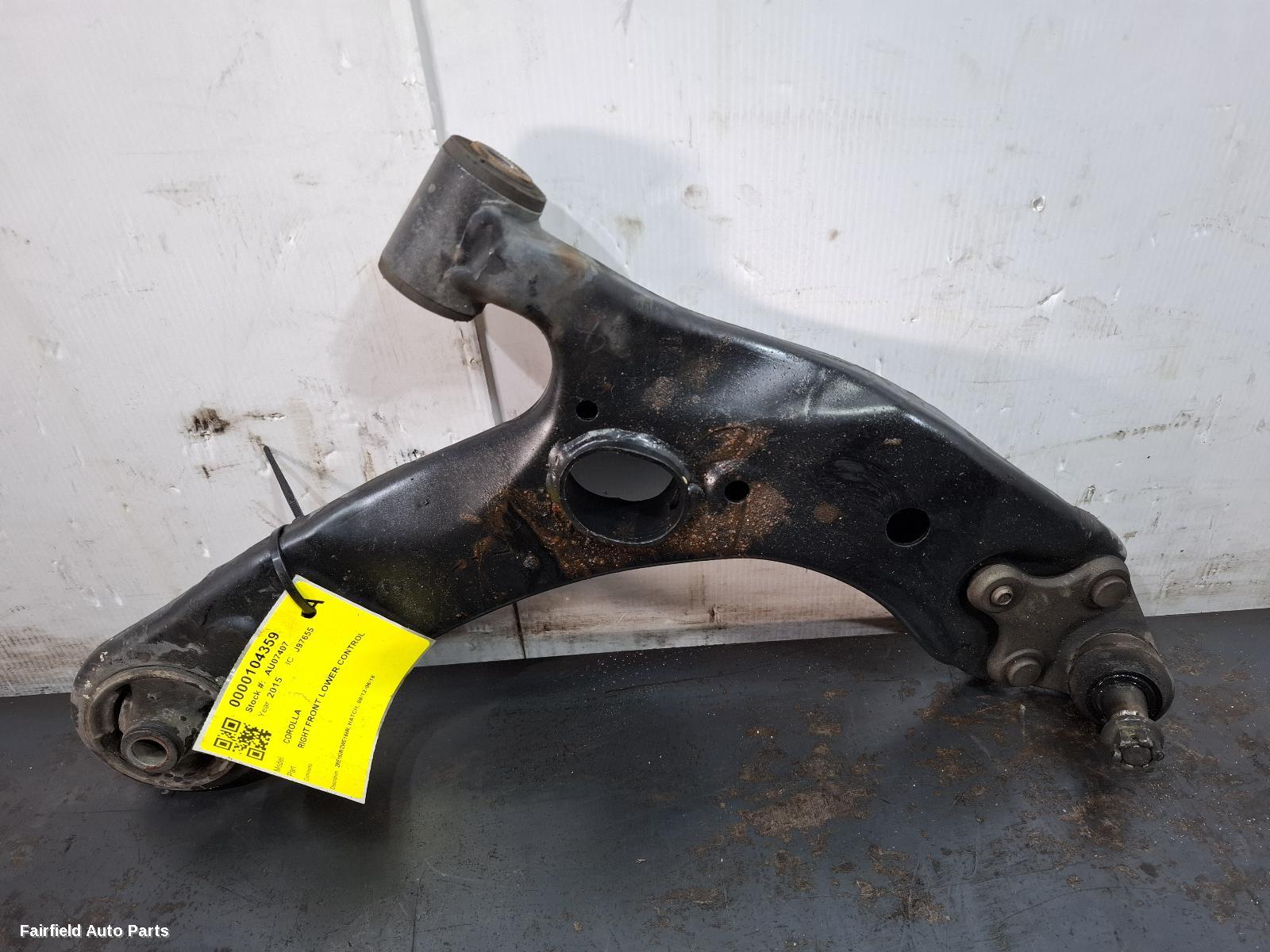 2015 Toyota Corolla Right Front Lower Control Arm
