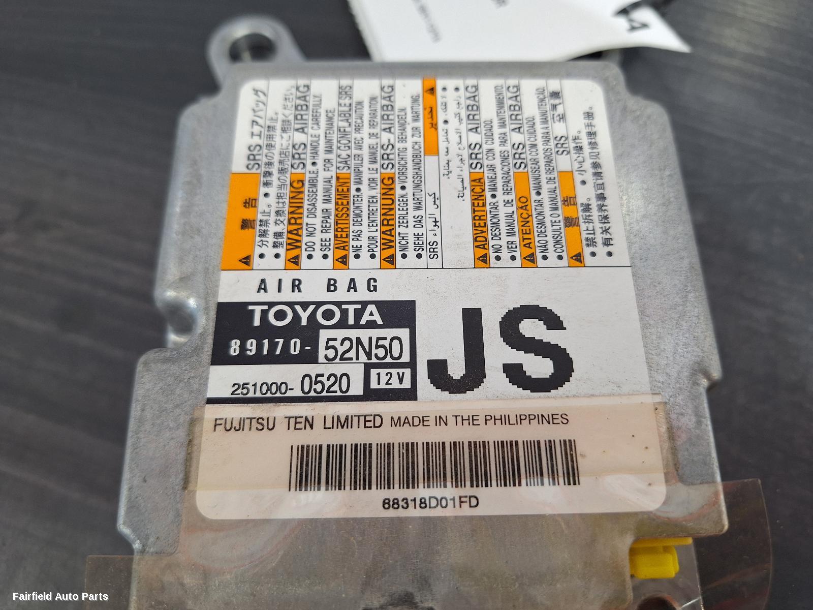 2011-2019 Toyota Yaris Airbag Module Sensor