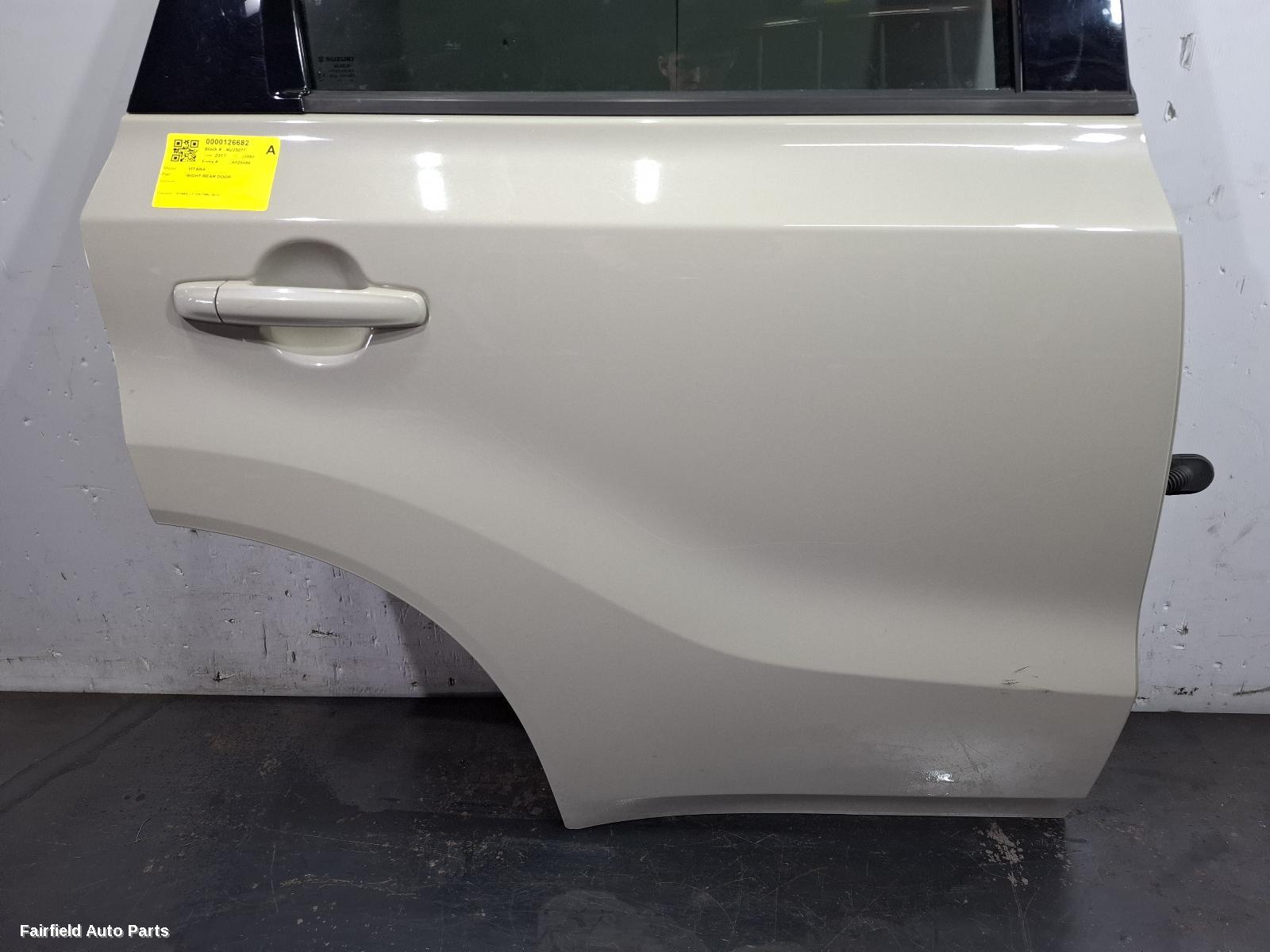2015-2026 Suzuki Vitara Right Rear Door Sliding
