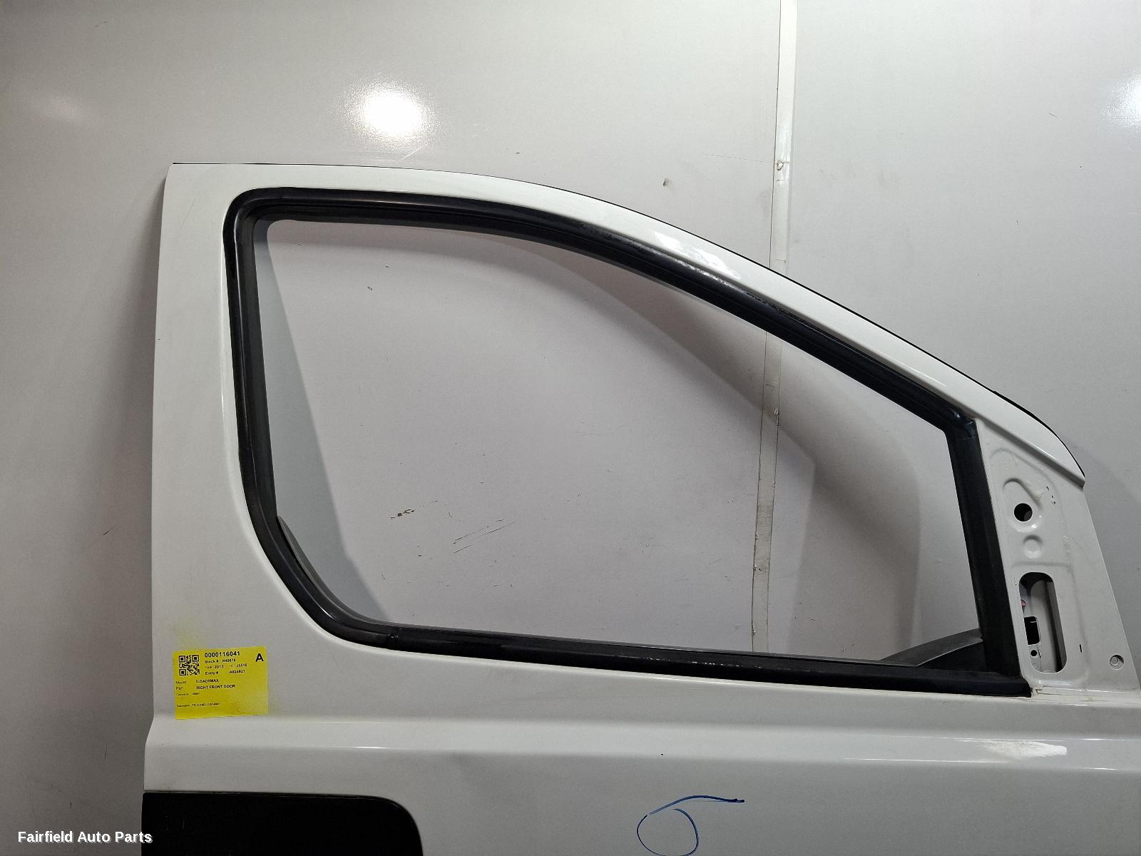 2007-2021 Hyundai Iload/imax Right Front Door