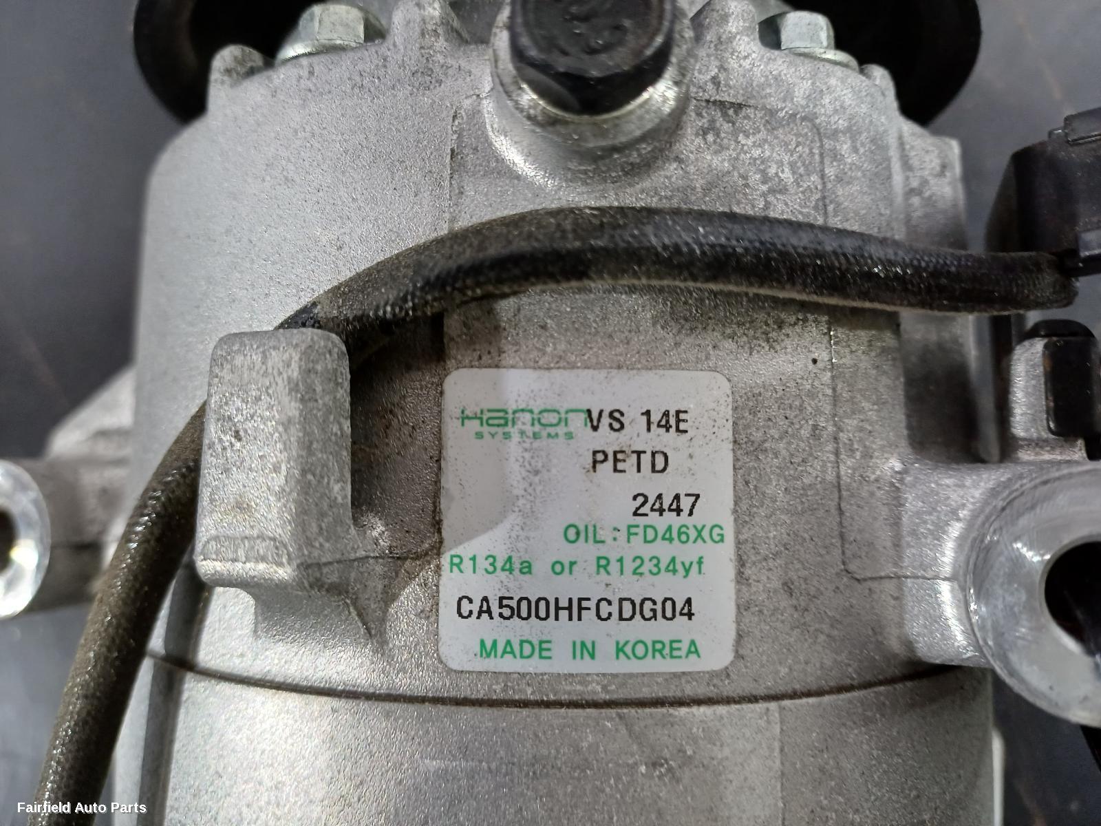 2020 Kia Cerato A C Compressor