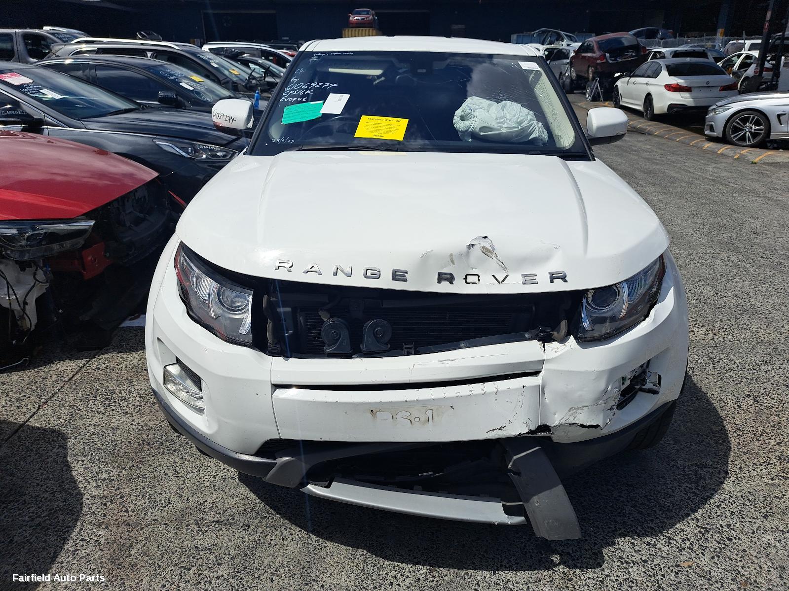 2013 Land Rover Rangerover Evoque Left Headlamp