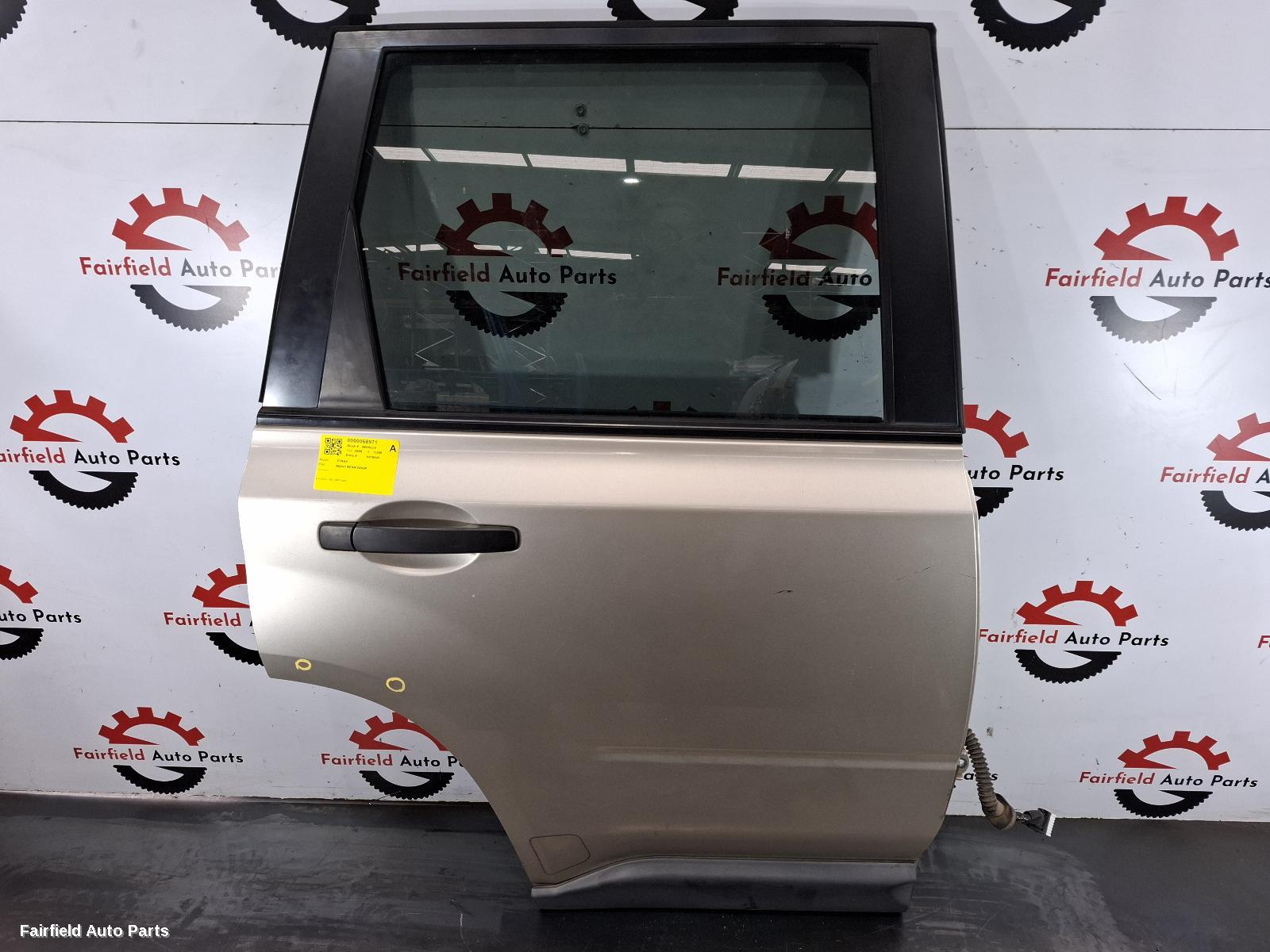 2007-2013 Nissan Xtrail Right Rear Door Sliding