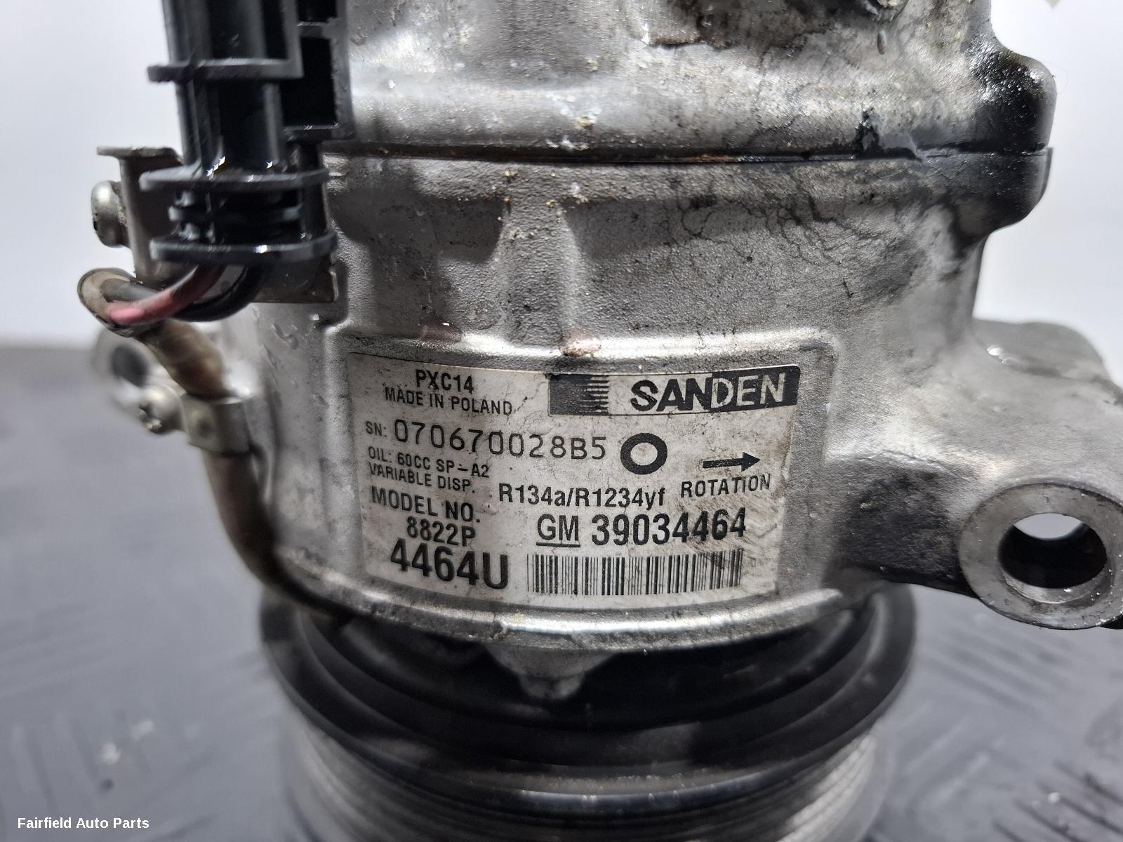2017-2020 Holden Commodore A C Compressor