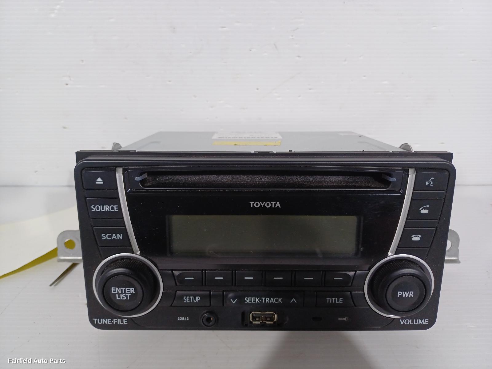 2011-2019 Toyota Yaris Radio Cd Dvd Sat Tv