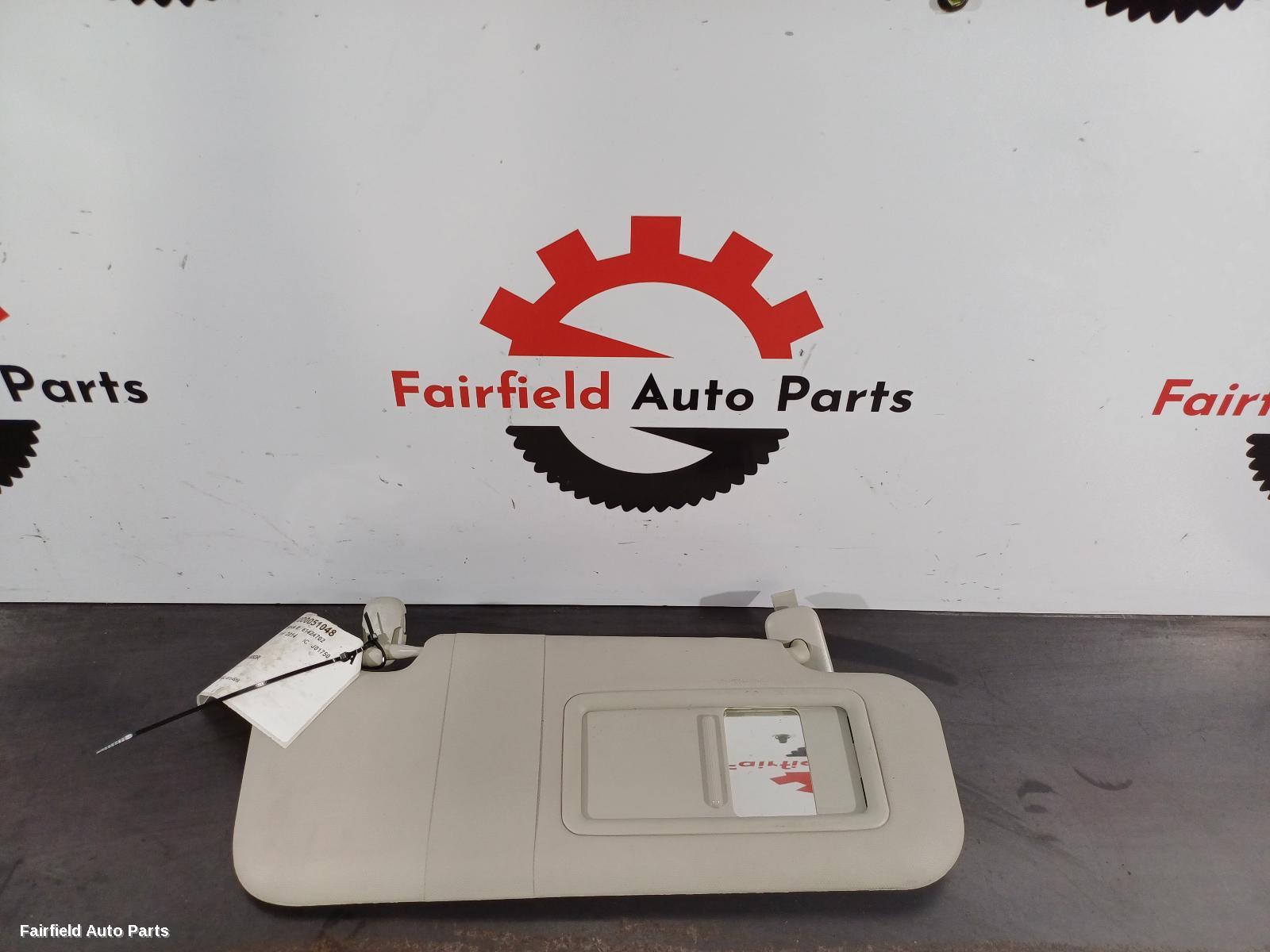 2013-2016 Mazda 3 Sunvisor