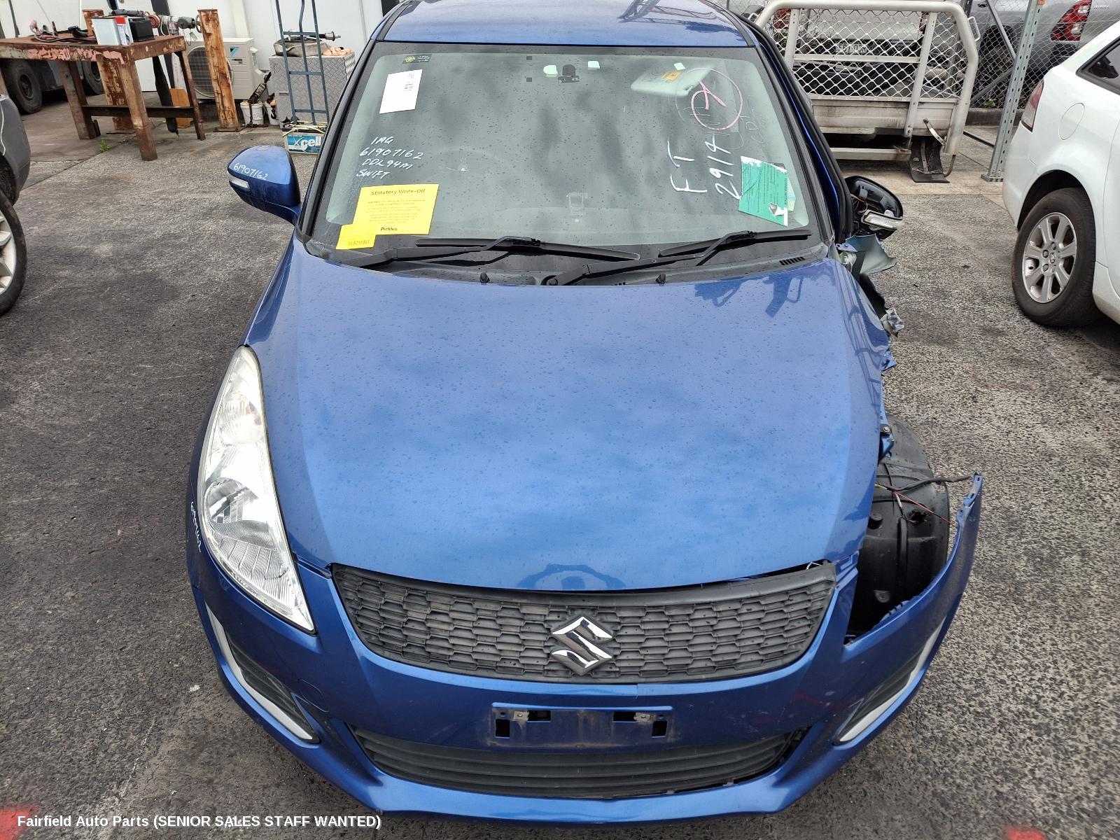 2016 Suzuki Swift Seatbelt Stalk