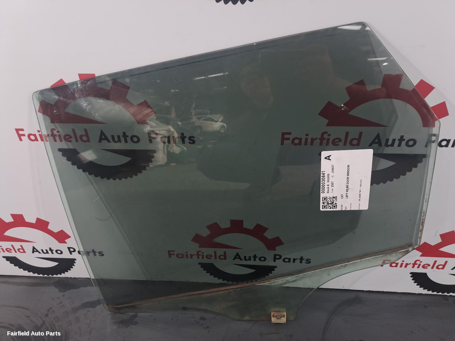 2006-2012 Mazda Cx7 Left Rear Door Window